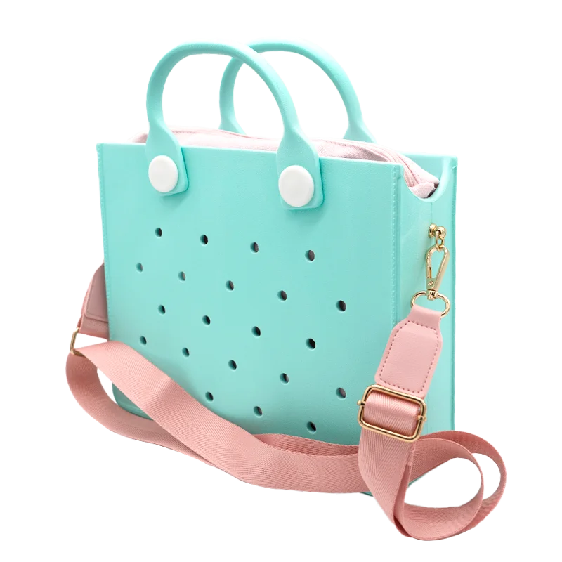 Borsa Bogg Personalizzabile con Fori per Spille - 27 Colori