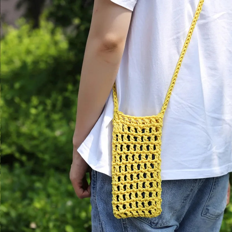 Mini Tracolla per Telefono e Colorata Phone pocket