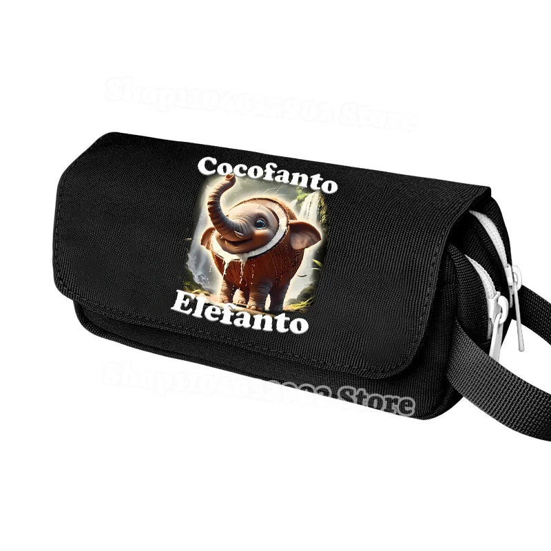 Astuccio Italian Brainrot Astuccio scuola| Idee regalo divertenti per studenti e ufficio