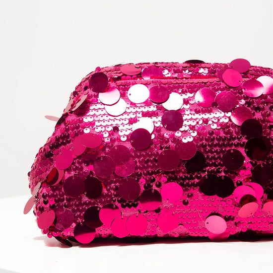 Clutch donna con paillettes brillanti – borsa elegante per matrimonio, festa, prom & cerimonie