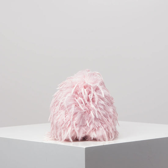 Clutch Y2K “Dopamine Style” in peluche candy-color – borsa da sera / clip bag fashion