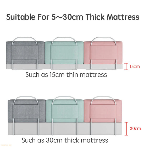 Sponda Letto Bambini 47 cm – Barriera Anticaduta Compatta