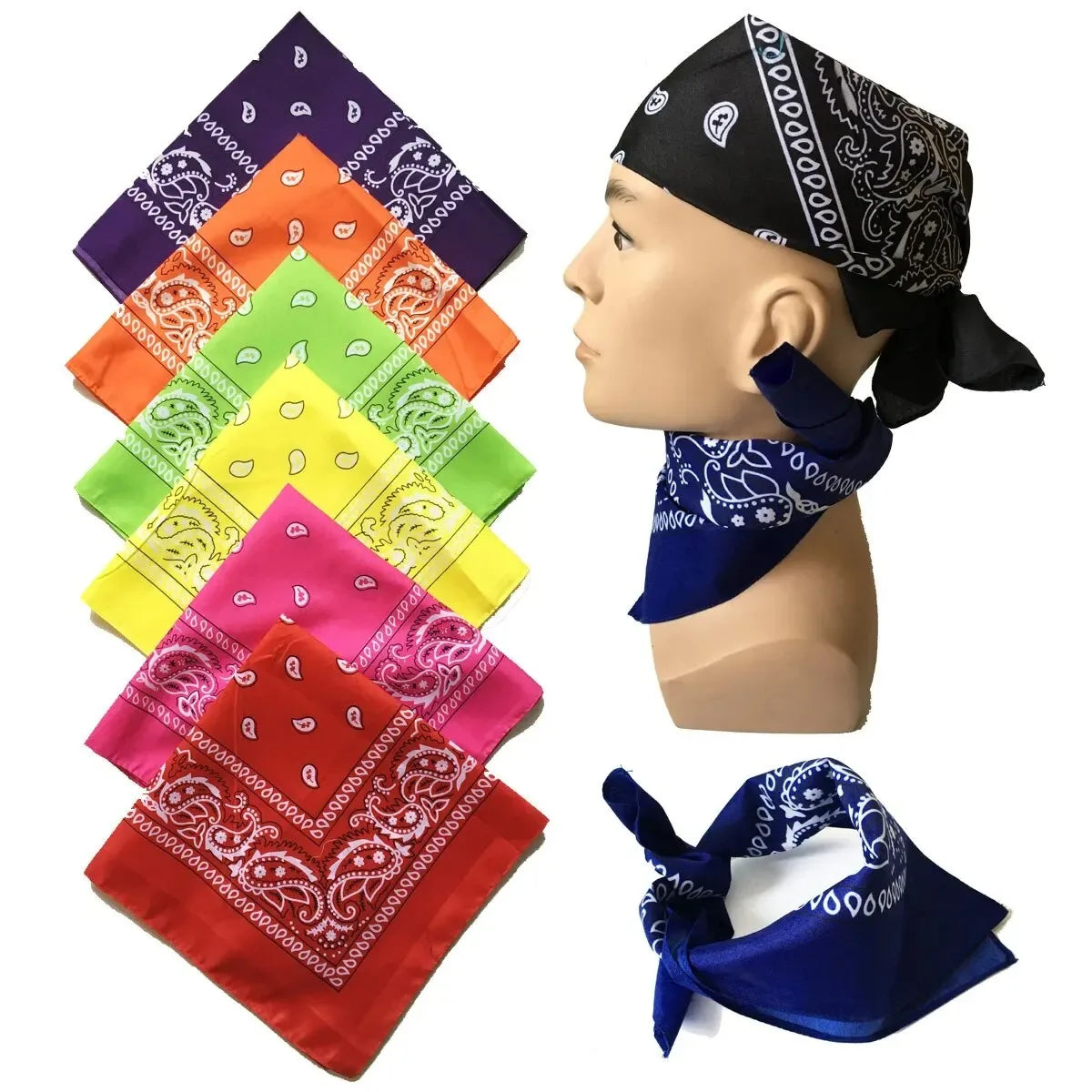 Bandane per festival e look streetwear uomo e donna