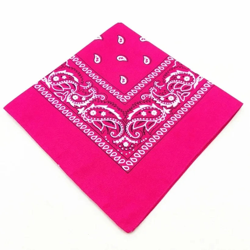 Set di bandane paisley colorate per uomo e donna