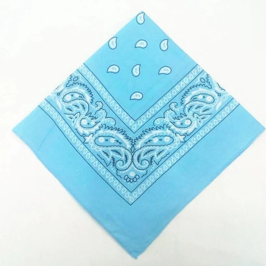 Bandana hip hop stile vintage in cotone, 20 colori assortiti