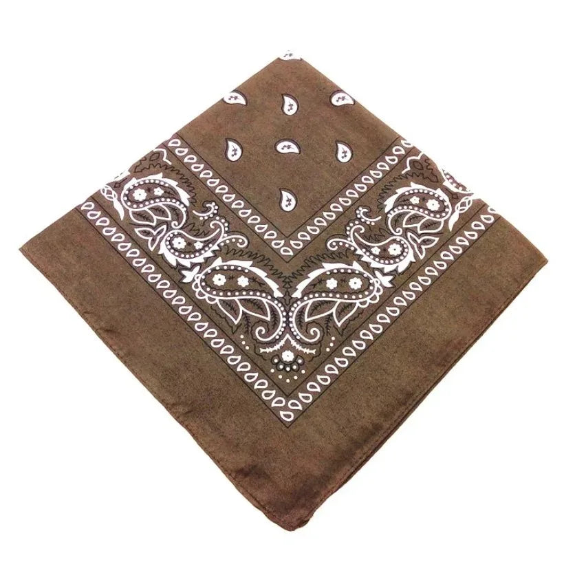 Set di bandane paisley colorate per uomo e donna