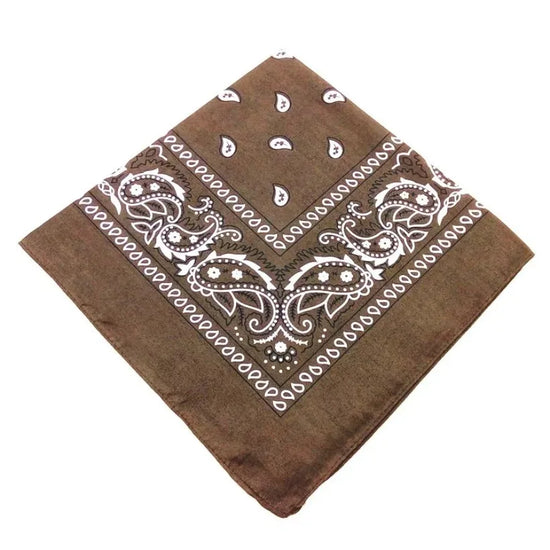 Set di bandane paisley colorate per uomo e donna