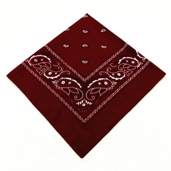 Bandana hip hop stile vintage in cotone, 20 colori assortiti