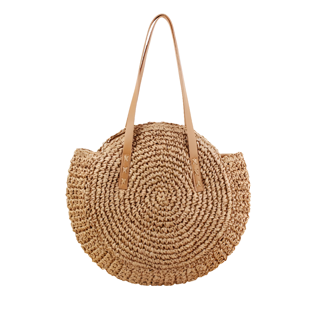 Borsa in Paglia Mare Intrecciata – Stile Boho Estivo