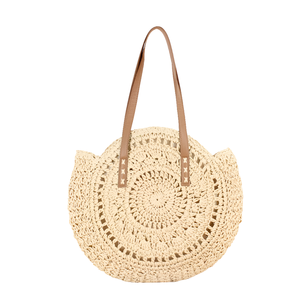 Borsa in Paglia Mare Intrecciata – Stile Boho Estivo
