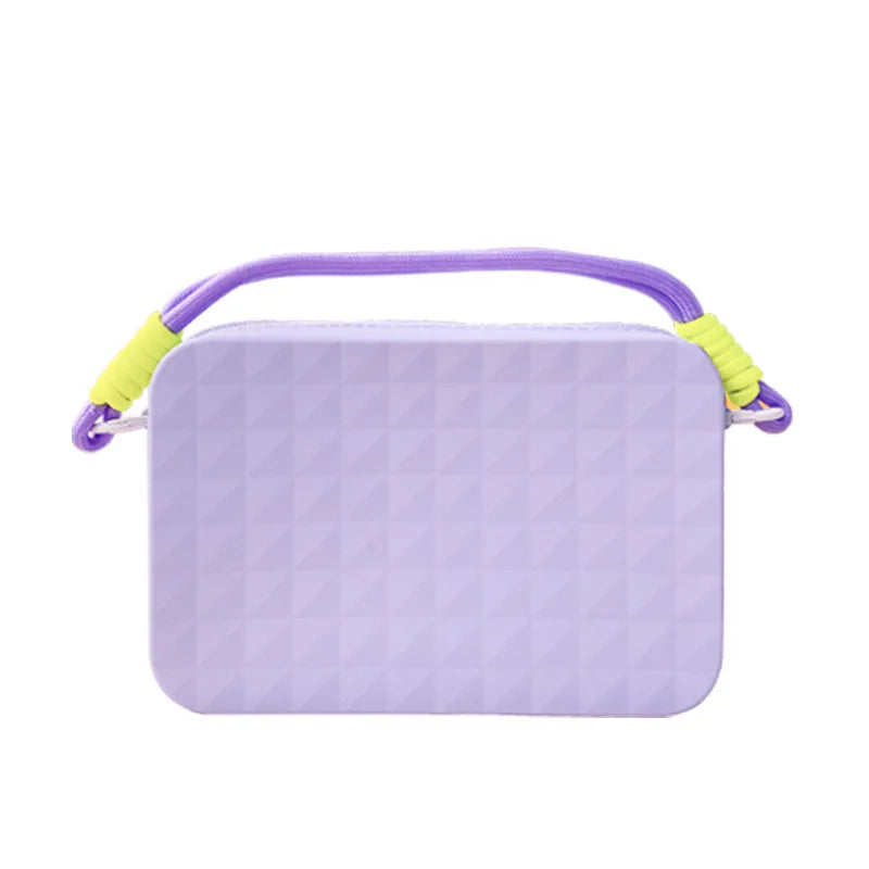 Pochette silicone donna compatibile Bogg Bag impermeabile porta trucco e smartphone mare