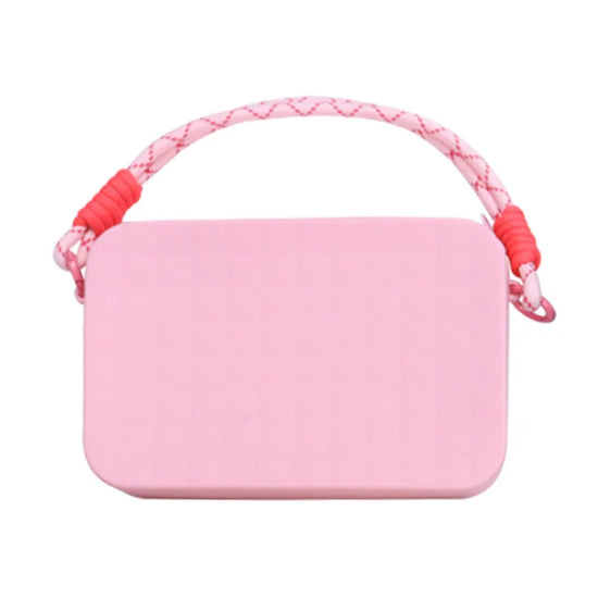 Pochette silicone donna compatibile Bogg Bag impermeabile porta trucco e smartphone mare