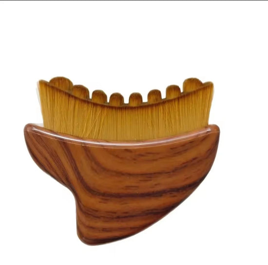 Spazzola Drenaggio Linfatico Viso – Massaggiatore Manuale per Skincare