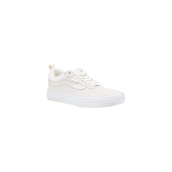 "Sneakers da donna Vans rosa con suola waffle in gomma, logo Vans e design classico per uno stile casual e street."