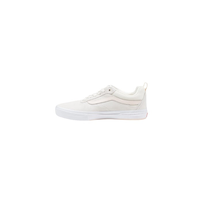 "Sneakers da donna Vans rosa con suola waffle in gomma, logo Vans e design classico per uno stile casual e street."
